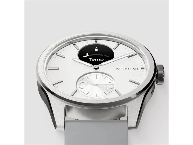 Withings ScanWatch 2 Okosóra, 42mm, fehér (HWA10-model 5-All-Int)