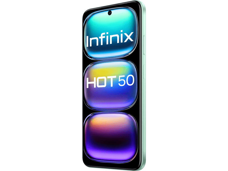 Infinix Hot 50 8/128GB pametni telefon, zeleni (X6882SG128)