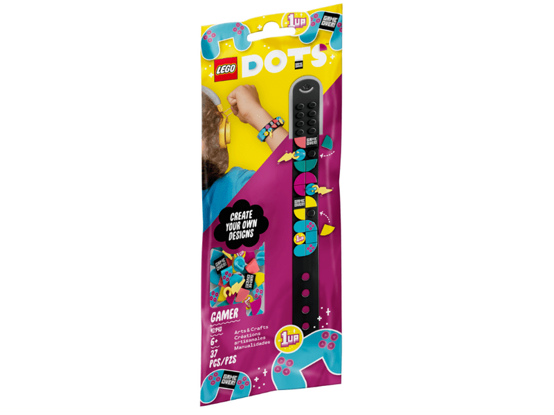 LEGO® DOTS Gamer karkötő kiegészítőkkel (41943)
