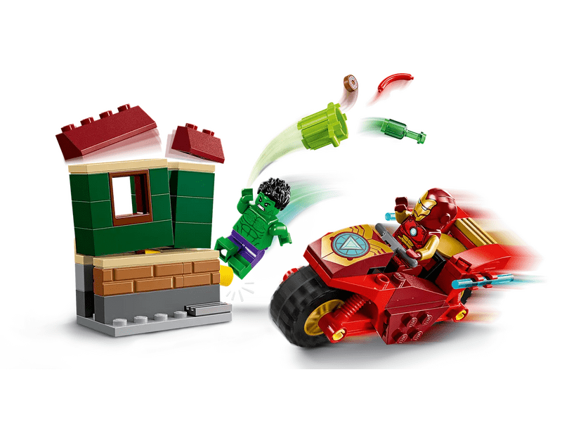 LEGO® Marvel Iron Man s motorom i Hulkom (76287)