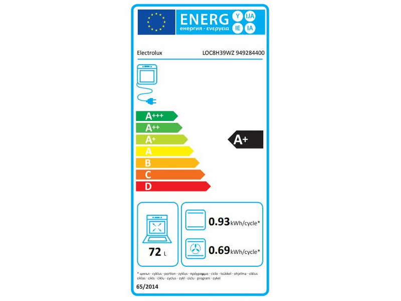 Electrolux LOC8H39WZ SteamCrisp 700 Beépíthető sütő