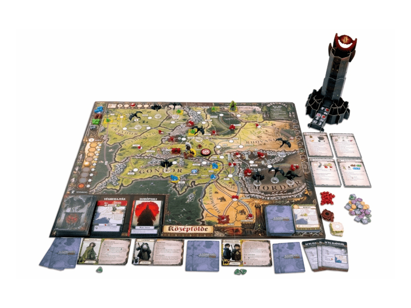 A Gyűrűk Ura - A Szövetség útja társasjáték (ASM34731)