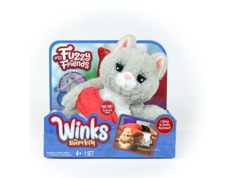 My Fuzzy Friend: Durmoló cicus interaktív plüss (18535)