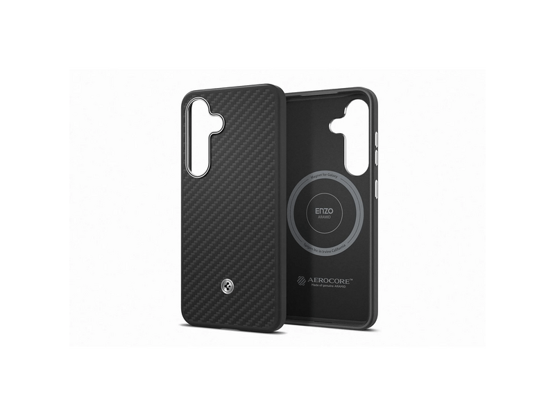 Samsung Galaxy S25 Enzo Aramid tok, fekete (GP-FPS931PGABW)