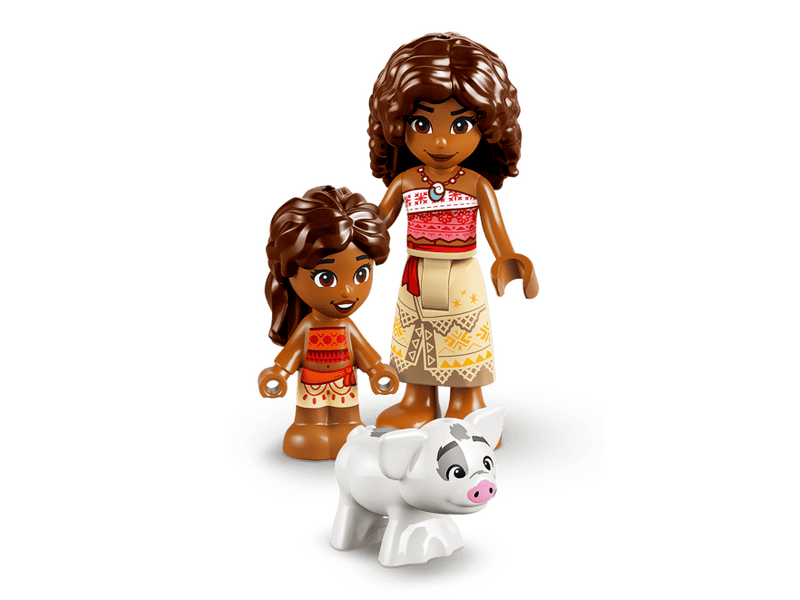 LEGO® Disney Vaiana falusi ház és tutaj (43282)
