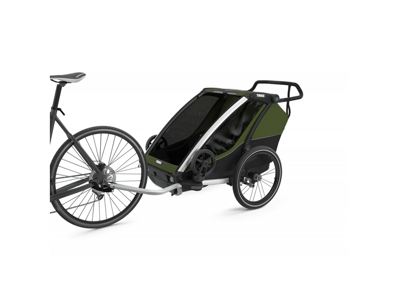 Thule Chariot Cab 2 Cypress Green multifunkciós gyermekhordozó