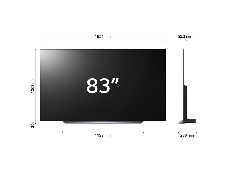 LG OLED83C31LA OLED 83