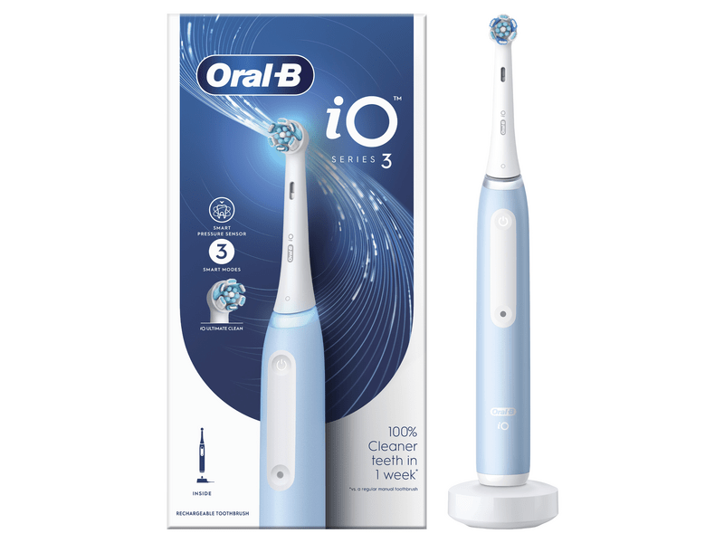 Oral-B iO 3 Elektromos Fogkefe, Kék