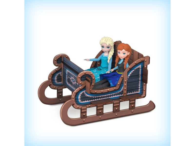 Jégvarázs: Mesekönyv játékszett mini babákkal (HLX04)