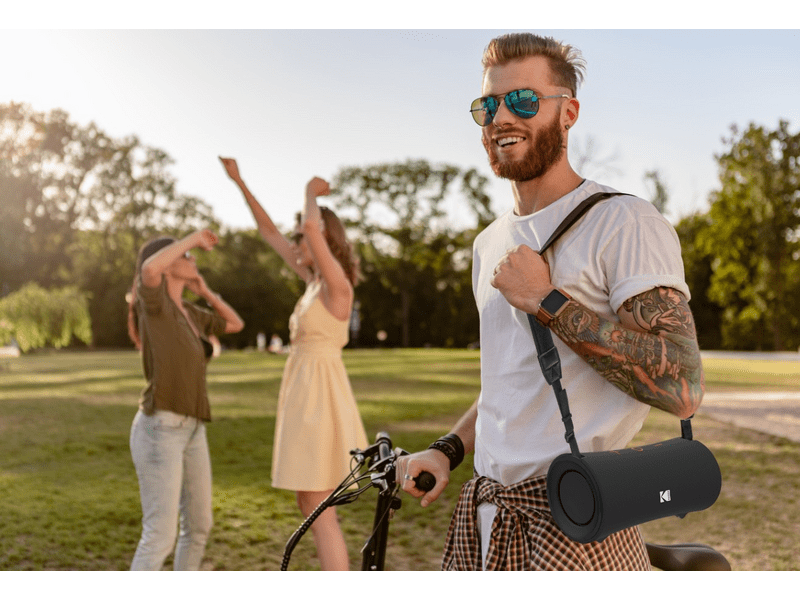 Kodak KO-PWS-2257 hordozható hangszóró, fekete