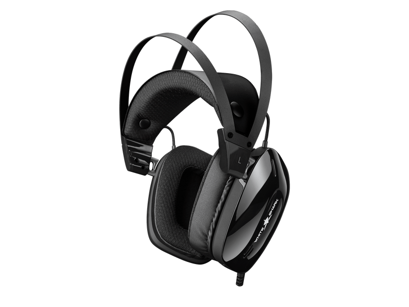 White Shark Gottan Gaming headset, fekete (GH-2446B)