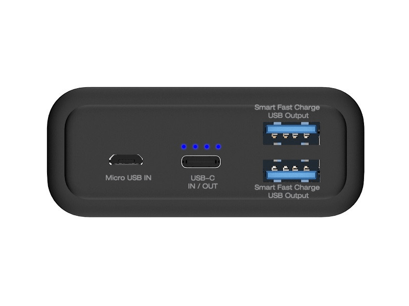 Energizer Ultimate Power Bank 22,5W 20000mAh gyorstöltő (UE20012PQ_BK)