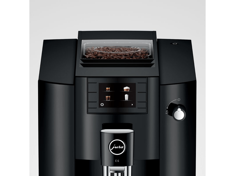 Jura E6 Piano Black (EC) Automata kávéfőző, fekete (15437)