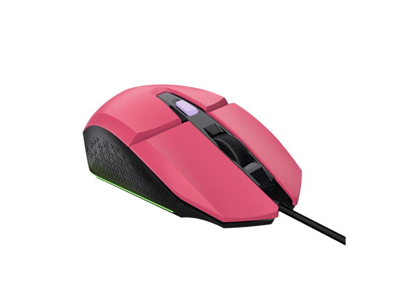 Trust GXT109P Felox gaming miš, ružičasti