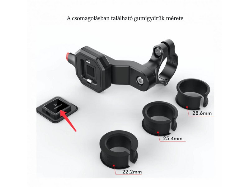 Swissten 61002000 Easy Lock kerékpáros telefontartó