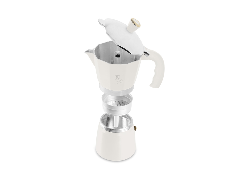 Berlinger Haus BH8573N Kotyogós kávéfőző,9 személyes, krém