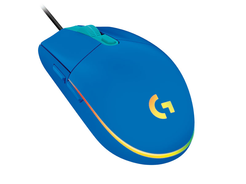 Logitech G102 Lightsync miš, plavi (910-005801)