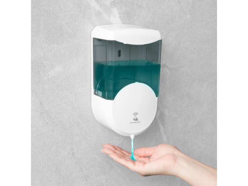 Delight 51120B Szenzoros szappanadagoló - 600 ml - fali - elemes - füst színű