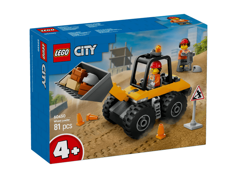 LEGO® City žuti utovarivač (60450)