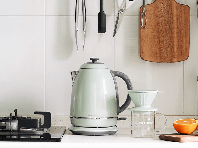 Buydeem K640-CG/EU Vízforraló, 1,7l, zöld