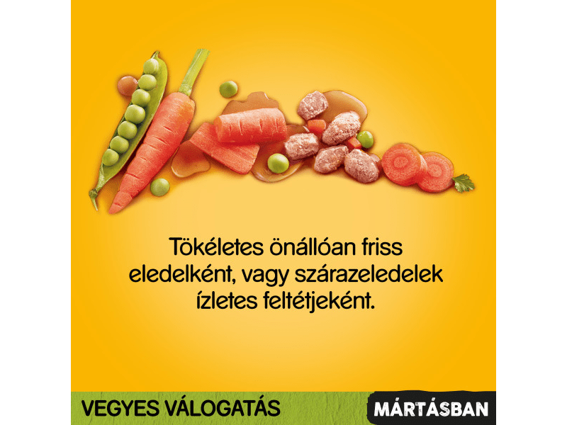 Pedigree tasakos eledel mártásban felnőtt kutyák számára, 40 x 100 g (419402)