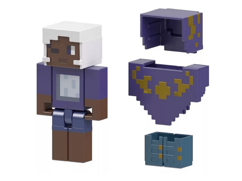 Minecraft Creator figura csillagpor poncsóval