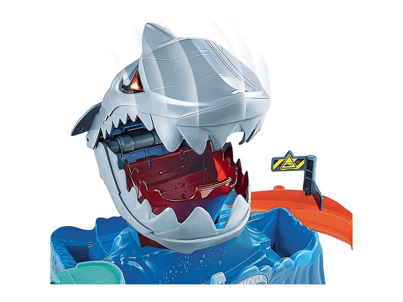 Hot Wheels: Őrjöngő robotcápa pályaszett (GJL12)