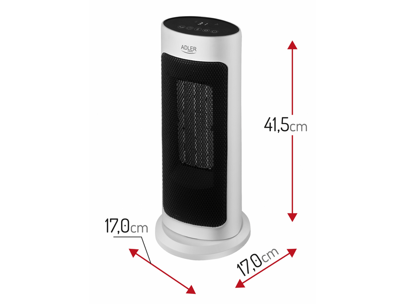 Adler AD7738 toronyhősugárzó
