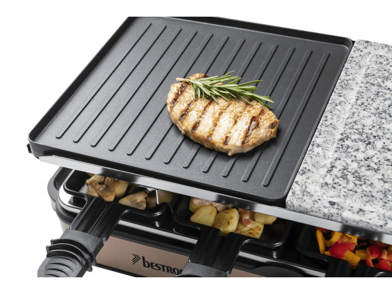 Raclette grill XXL, réz