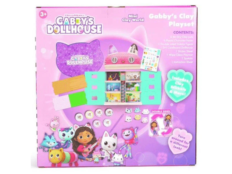 Gabi babaháza: Gyurmaszett összerakható babaházzal (70-0003)