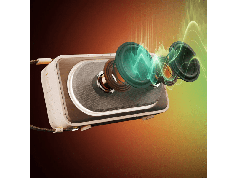 Marley Roots Solar Bluetooth® napelemes hangszóró, krém (EM-JA023-CE)