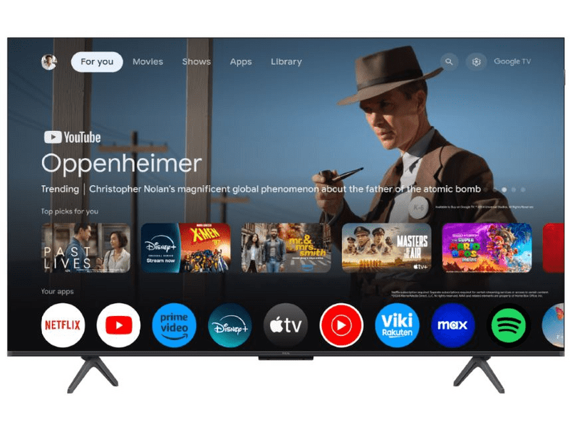 TCL 50C6K 50" 4K UHD pametni QD-MiniLED televizor