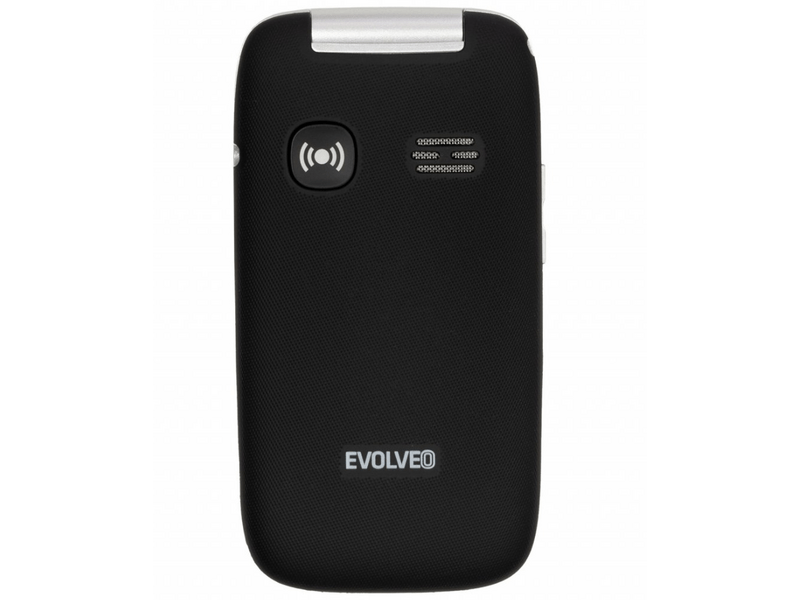 Evolveo EP770 EasyPhone FP Felnyitható mobiltelefon időseknek, fekete
