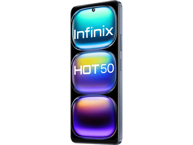 Infinix Hot 50 8/128GB Okostelefon, Fekete (X6882SB128)