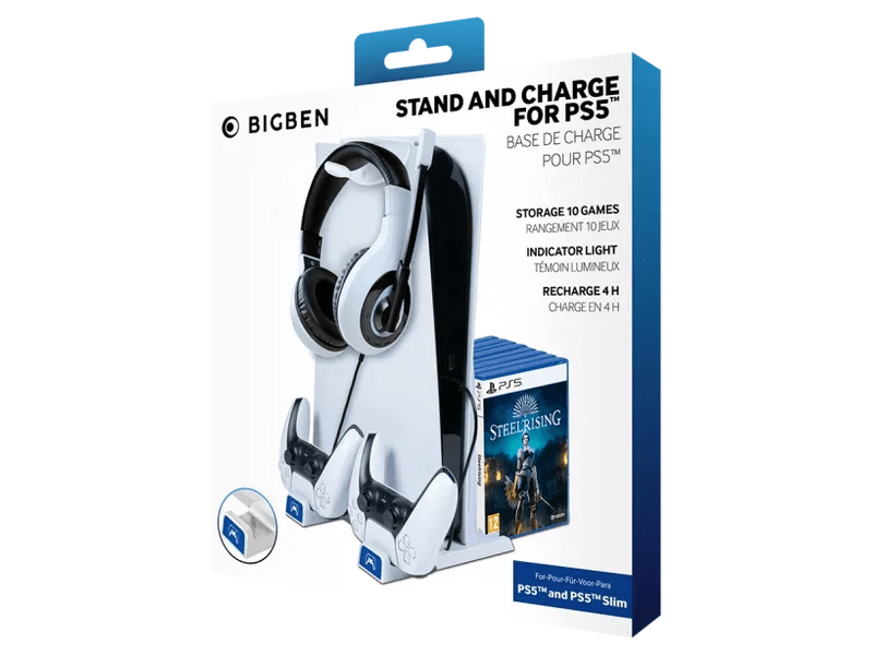 Nacon PS5 tartó és töltőállomás (P2808910)