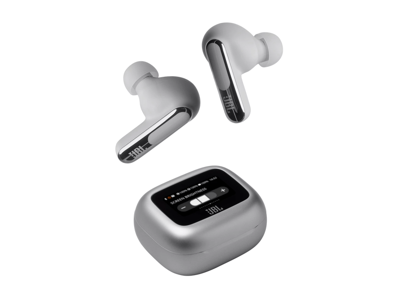 JBL Live Beam 3 slušalice, srebrne