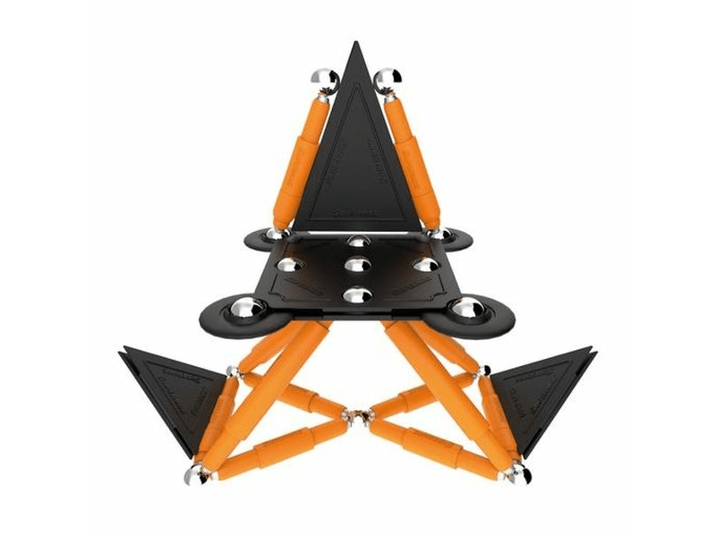 Supermag Projects Technicolor 50 db-os mágneses építőjáték táskában (SMG 0656)