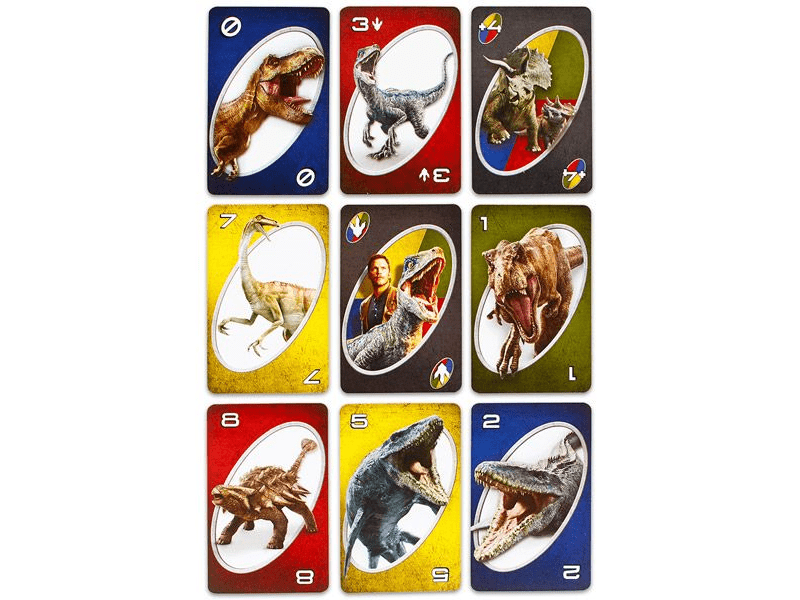 Jurassic World: Uno kártya (GXD72)