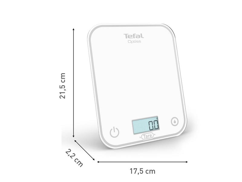 Tefal BC50U0V0 Optiss konyhai mérleg, fehér