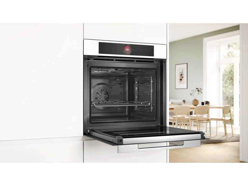 Bosch HBG7741W1 Beépíthető sütő + Bosch PUF612FC5E Indukciós főzőlap + Bosch BFL634GW1 Beépíthető mikro