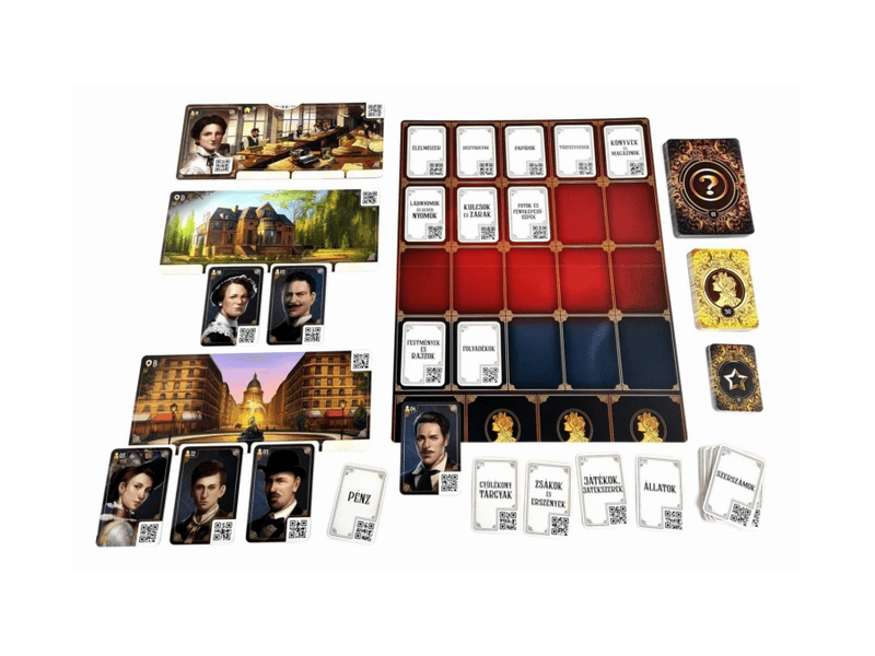 Bűnügyi krónikák: 1900 társasjáték (LDG 10003)