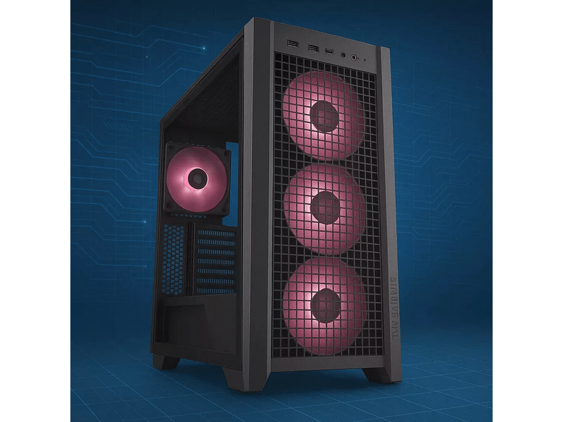 X-X Gamer A1693 Powered by Asus Ryzen 9 9900X/64GB/4TBSSD/RX9060 XT 16GB