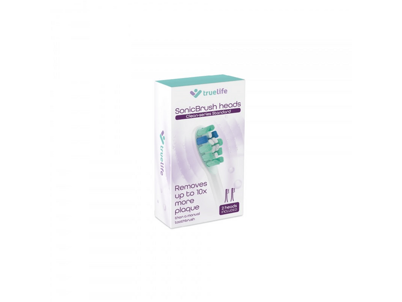 TrueLife SonicBrush Clean-series Elektromos fogkefe fej, 2db (ATACLHSD2WA)