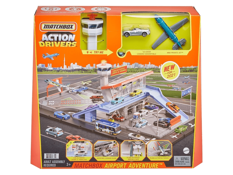 Matchbox: Repülőtér pályaszett (HCN34)