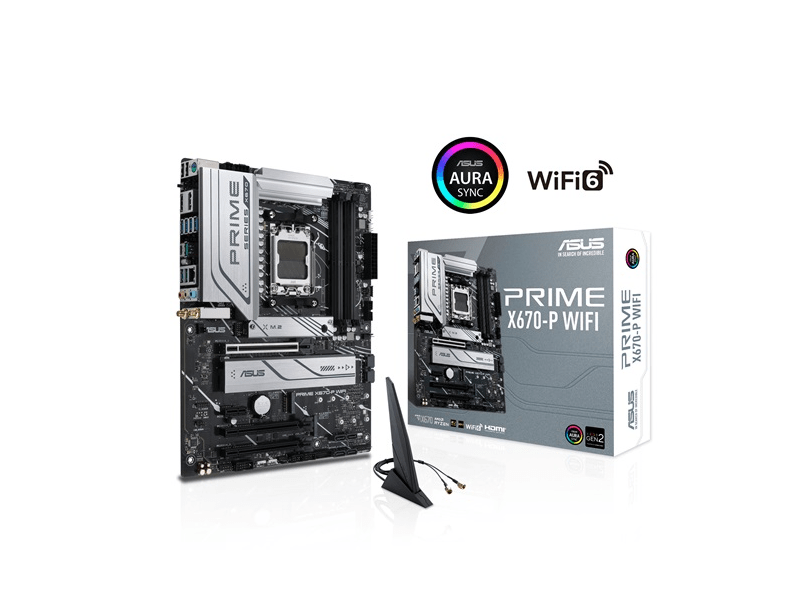 Asus sAM5 PRIME X670-P WIFI Alaplap (PRIMEX670PWIFI)