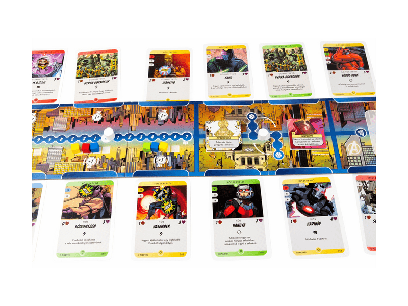 Marvel összecsapás New Yorkban Társasjáték (ASM34741)