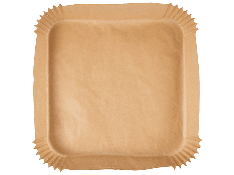 Bergner BGMP-7606 Sütőpapír Airfryerhez, 100 db, 26 cm, négyzet