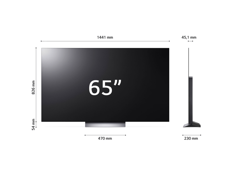 LG OLED65C32LA OLED evo C3 65