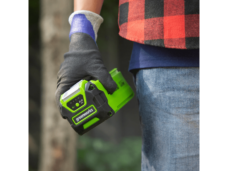 Greenworks 40V 2Ah baterija, set punjača (GWGSK40B2)