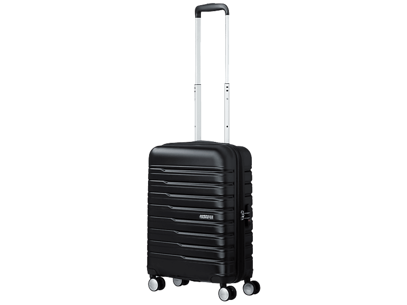 American Tourister Flashline Spinner kabin méretű bőrönd, 55cm, fekete (149767-0614)